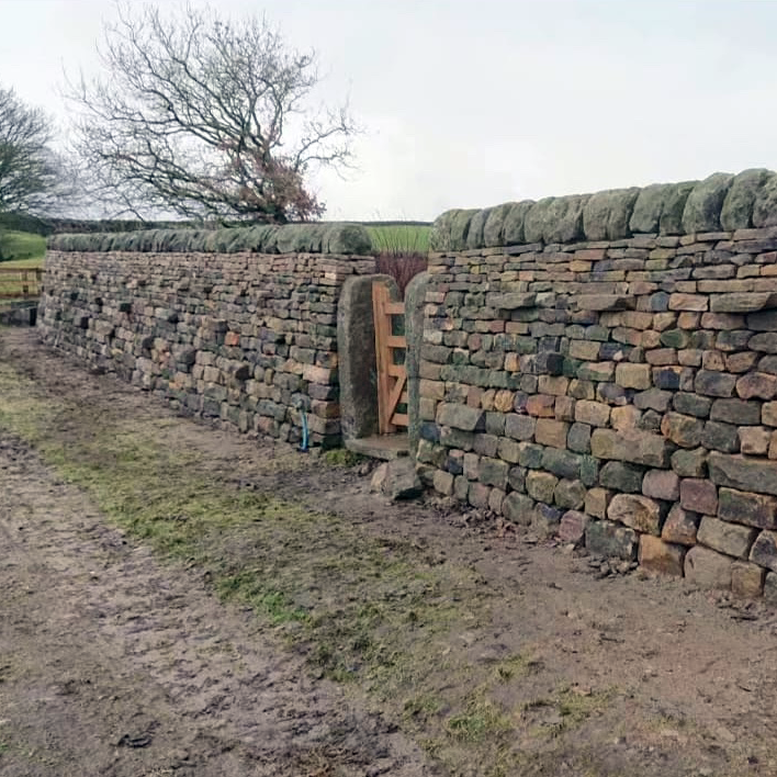 dry stone wall