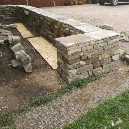 dry stone wall